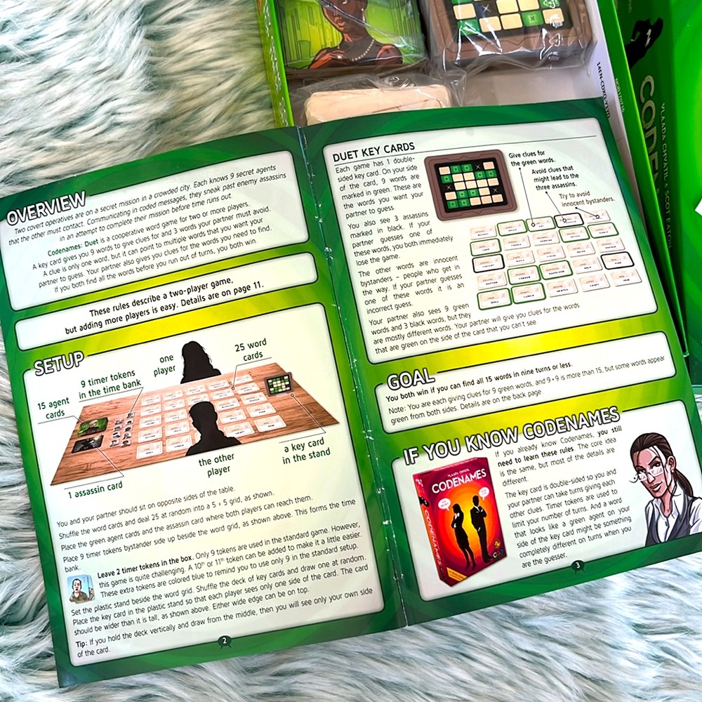 Codenames Duet, Board Game - Picture 8 of 8